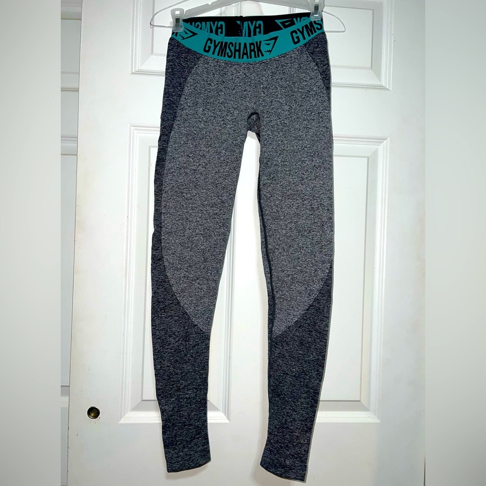 GYMSHARK low rise contour grey leggings size S